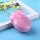 Shower Hair Washing Shampoo Brush Silicone Teeth Head Massage Brush (Pink) Newly
