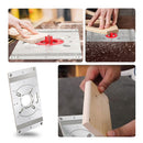 Router Table Insert Plate Woodworking Bench Trimming Machine Board (Red) Newly