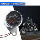 Universal 12V Motorcycle Retro LED Backlight Odometer Speedometer 0-180km/h