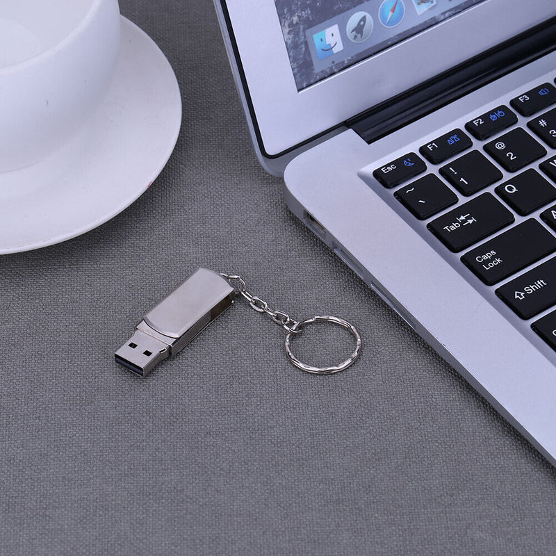 Portable 270° Rotatable Metal USB 2.0 Flash Drive U Disk Memory Stick (16G)