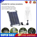 10V 380L/H Solar Panel Powered Water Pump Kits for Aquarium Fountain Pond Lawn