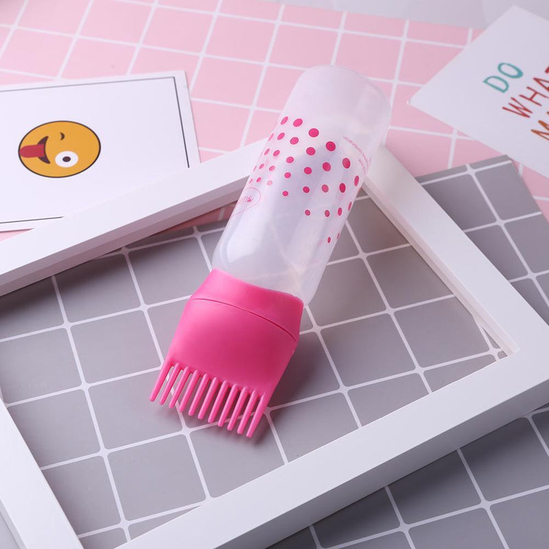 50oz Professional Hair Dye Applicator Comb Bottle Salon Stain Dispensing Br