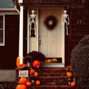 Decoration Outdoor Hanging Poseable Size Human Skeleton Halloween Scary Props