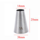 Steel Russian Nozzle Baking Mold Cake Decorating Tool Icing Piping Nozzles
