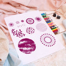 Silicone Circle Flower Seal DIY Stamping Scrapbook Paper Cut Dies (B) Newly