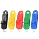 Tent Windproof Plastic Fixing Clip Clamp Canopy Awning Tarp Buckle (Red)