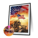 Diamond Painting Independence Day Full Round Drill Picture of Rhinestone Drawing