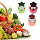 Cute Star Heart Rabbit Stainless Steel Fruit Vegetables Cutter Kitchen Gadget