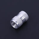 4PCS ALUMINUM ALLOY CAR TIRES WHEEL STEM TIRE VALVE WHEEL AIR PORT DUST