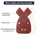 Sander Sandpaper Pads 40 60 80 120 240 Grit Mouse Sanding Sheets Abrasive Paper