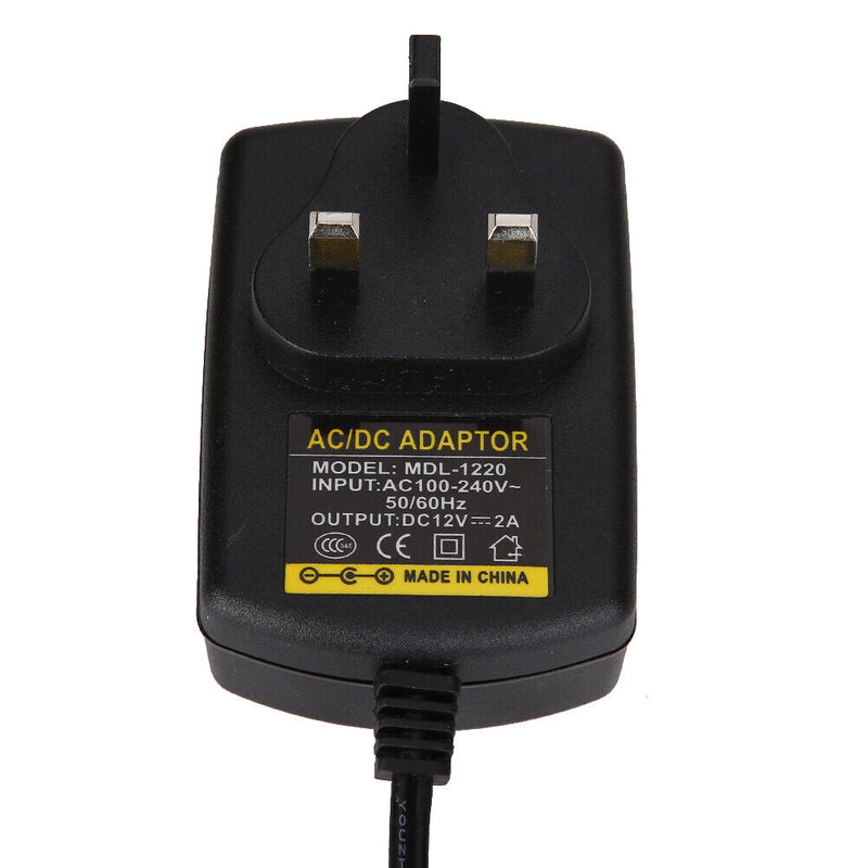 AC to DC 4.0mmx1.7mm 12V 2A Switching Power Supply Adapter
