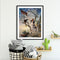 5D DIY Diamond Painting Kits Full Round Drill Girl and Wolf Mosaic Picture Decor