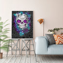 Oil Paint By Numbers Picture DIY Drawing Butterfly Skeleton Kit Art work