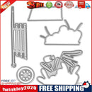 6pcs/Set DIY Car Flowers Metal Cutting Dies for Scrapbook Embossing Stencil