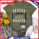 Glitter Football Tea T-Shirt - 01343