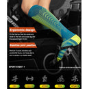 Sports Cycling Stockings with Reflective Strip Compression Socks for Women Men