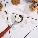 30pcs Retro Star Shape Sealing Wax Grain Fire Painting Pills for Stamp (C)