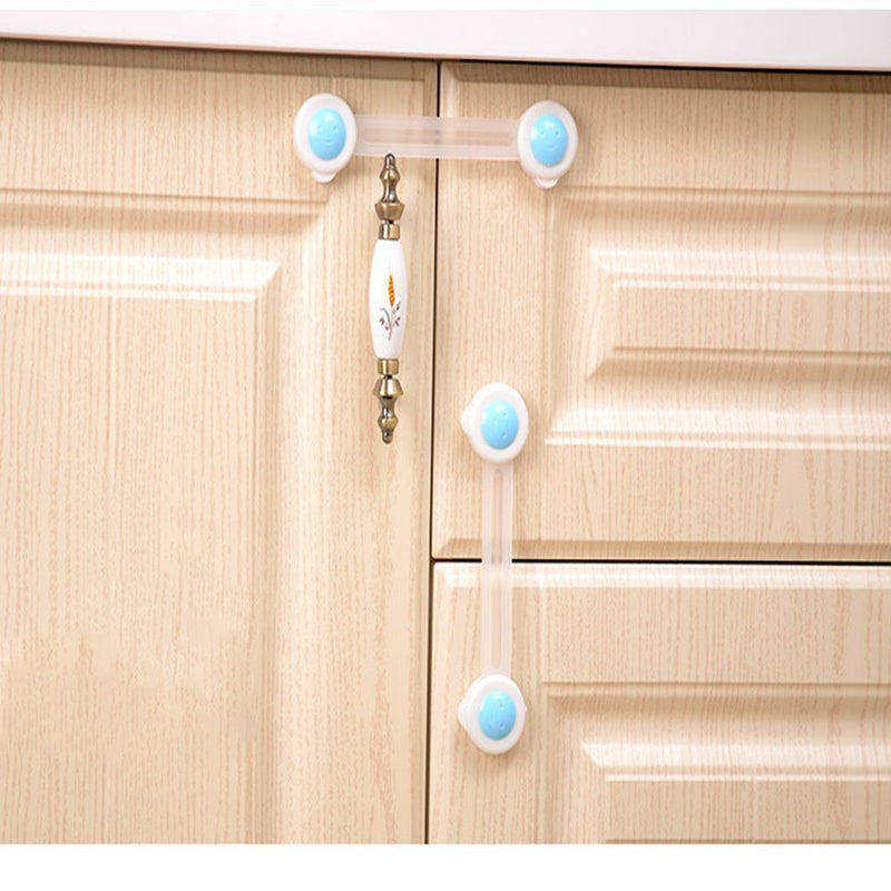 Window Refrigerator Door Stopper Cupboard Cabinet Lock Drawer Baby Safety Lock