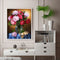 Flower Oil Paint By Numbers Kit DIY Acrylic Painting on Canvas Drawing Picture
