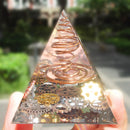 5cm Orgonite Pyramid Heal Chakra Crystal Stone Energy Orgone Generator (E) Newly