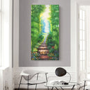 Full Round Diamond Painting 5D Bamboo Forest Path DIY Decoration Handwork Gifts