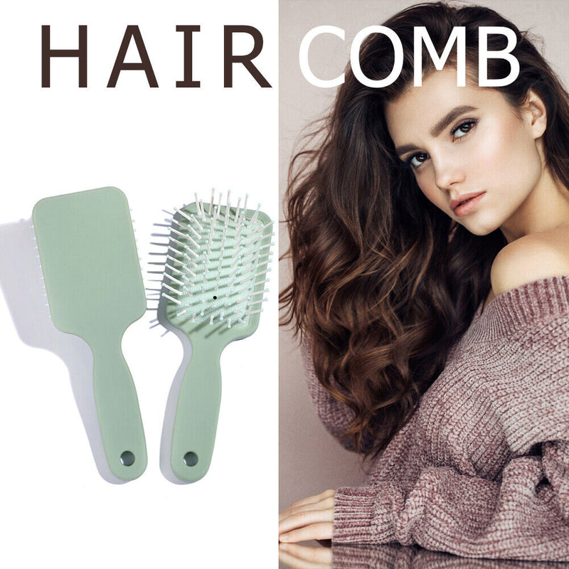 Detangling Hair Brush Soft Bristles Fine Tooth Air Cushion Massage Scalp Comb