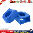 2pcs/set Bicycle Crankset Crank Wheel Protective Sleeve Protector (Blue) Newly