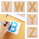 Painting Layering Stencils Embossing Template Scrapbooking Alphabet Number
