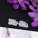 Fashion Embossing Craft Scrapbook Cutting Die for Birthday Wedding Cards Making