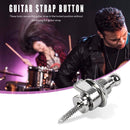 Anti-slip Bass Guitar Belt Locks Nails Electric Guitar Strap Lock Button