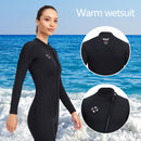 3mm Neoprene Wetsuit Full Body Scuba Diving Suit One Piece for Women (S) Newly