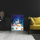 5D DIY Diamond Painting Full Square Drill Snowman Animal Wall Decor Rhinestone