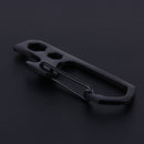 Mountaineering Buckle Tool Pry Key Chain Screwdriver Stainless Steel Bar