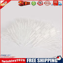 100PCS 0.2ml Graduated Pipettes Dropper Polyethylene for Experiment Medical