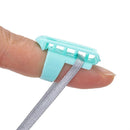 Wear Thimble Ring Finger Splitter Knitting Tools Yarn Guide Finger Holder