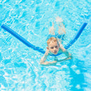Swimming Pool Noodle Foam Hollow Water Float Aids Woggle Noodles (Blue)