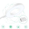 White for Bedside Table Lamp Headboard Clip On LED Table Light Ring Shape