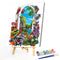 Handpainted DIY Garden House DIY Oil Paint by Numbers Pictures Craft Kit Gifts