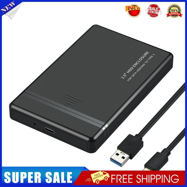 5Gbps SATA 2.5 inch Solid State Drive Box SSD External Enclosure (Type-C)