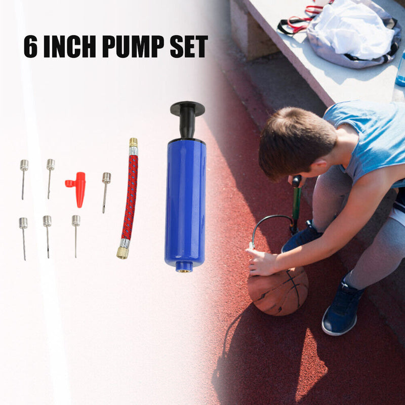 10pcs/set Multifunctional 6 inch Bicycle Tire Ball Pump Portable Air Inflator