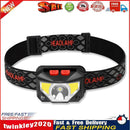 XPG+COB LED Headlamp Wave Induction 1000mAh Waterproof Outdoor Head Torch Newly