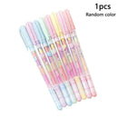 1pc Highlighter Pastels Colorful Ink Rainbow Color Gel Fa Go Color E6J8 Y7R3