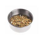 Stainless Steel Pet Bowl Hanging Stationary Drinking Water Food Feeder (L) Newly