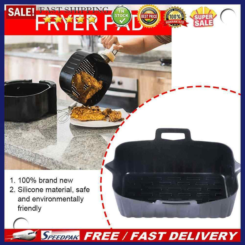 Silicone Air Fryer Pot Waterproof Non-stick for Home Kitchen Oven Steamer Cooker