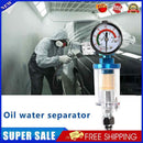 Spray Air Regulator Gauge Oil Water Trap Filter Separator Pneumatic Tools