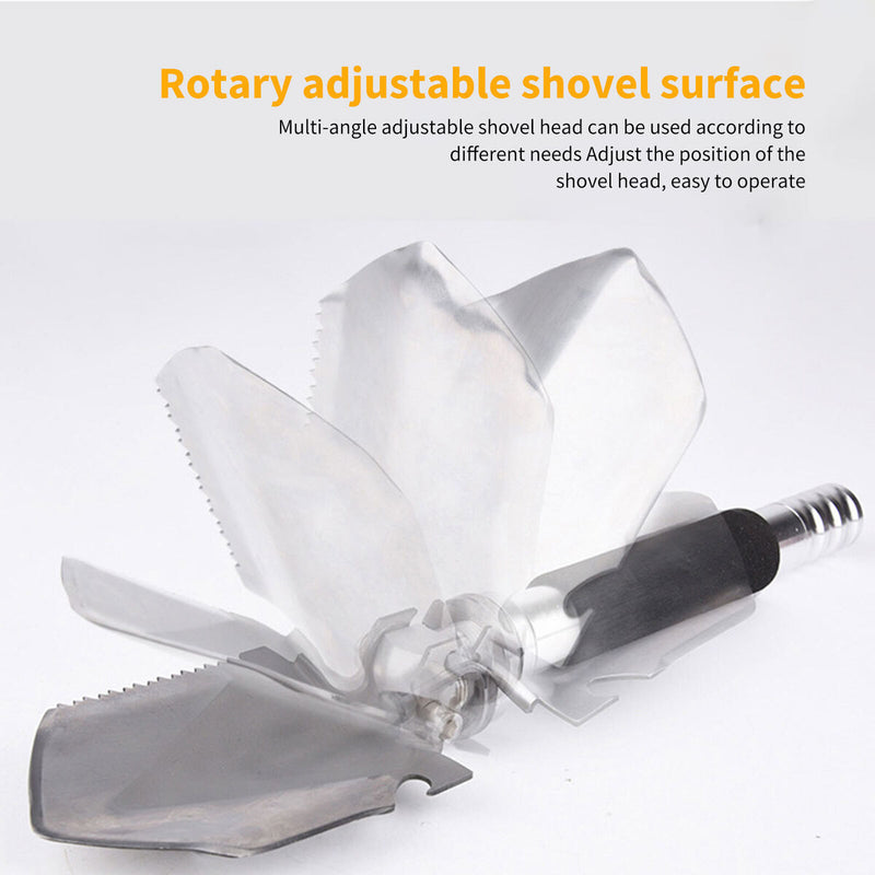 Folding Sapper Shovel - Mini Multifunctional Camping Survival Equipment Newly