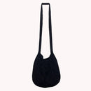 Women Knitted Shoulder Bags Large Capacity Weave Shopping Crossbody Handbag