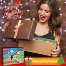 24 Grids Xmas Soccer Toys Box Unique Christmas Calendar Box Holiday Party Favors