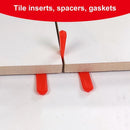 100pcs Elastic Tile Alignment Tile Leveling System Locator Spacers Level Wedges