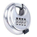 Door Warehouse Stainless Steel 4-Position Combination Disc Padlock Rust-Proof